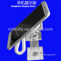 Popular Anti-theft Crystal Acrylic Cellphone /Mobile Phone Display Rack/Holder with magnetic security